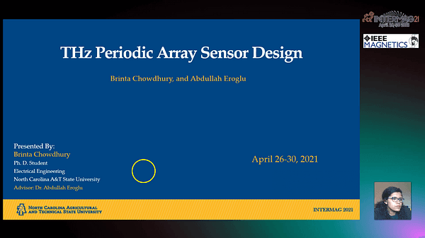  THz Periodic Array Sensor Design