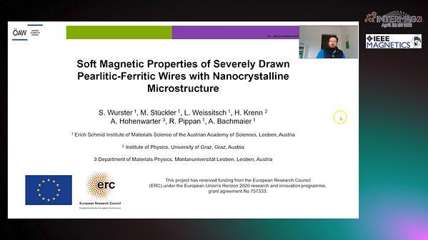  Soft magnetic properties of severely drawn pearlitic-ferritic wires with nanocrystalline microstructure