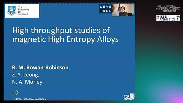  High-throughput studies of magnetic High Entropy Alloys