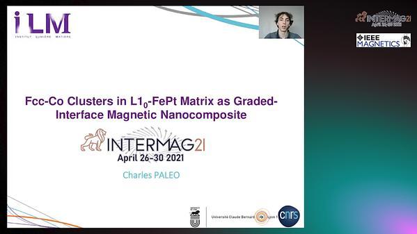  Fcc-Co Clusters in L10-FePt Matrix as Graded-Interface Magnetic Nanocomposite