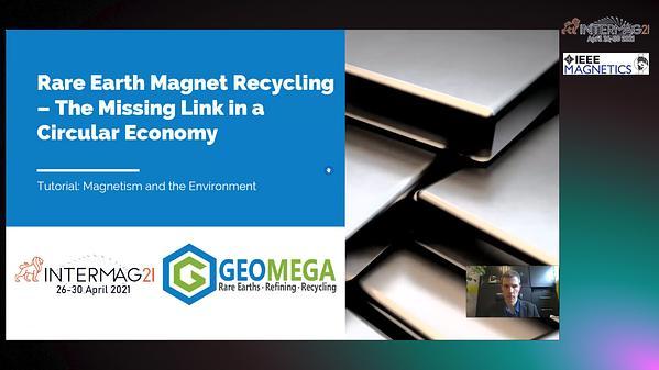  Rare Earth Magnet Recycling: The Missing Link in a Circular Economy