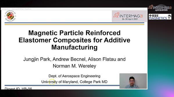  Magnetic Particle Reinforced Elastomer Composites for Additive Manufacturing