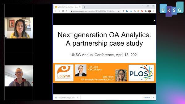 Next generation OA analytics: A partnership case Study