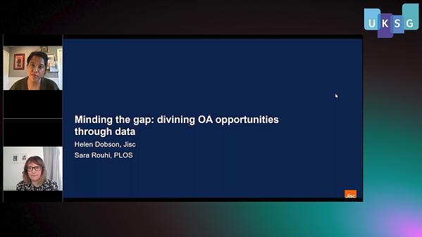 Minding the gap: divining OA opportunities through data
