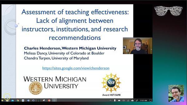 Assessment of teaching effectiveness: Lack of alignment between instructors, institutions, and research recommendations