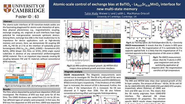 Atomic-scale control of exchange bias at BaTiO3 - La0.67Sr0.33MnO3 interface for new multi-state memory