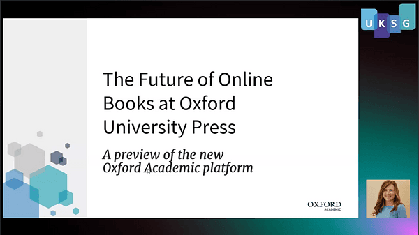 The Future of Online Books at Oxford University Press
