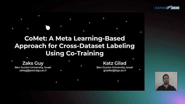CoMet: A Meta Learning-Based Approach for Cross-Dataset Labeling Using Co-Training