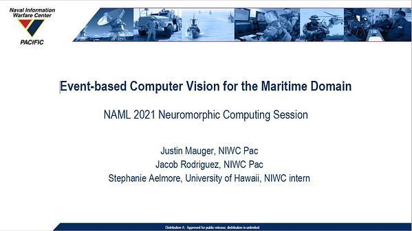 Event-based Computer Vision for the Maritime Domain