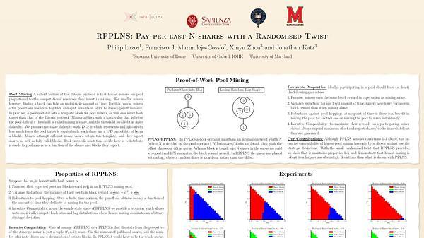 RPPLNS: Pay-per-last-N-shares with a Randomised Twist