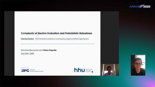 Complexity of Election Evaluation and Probabilistic Robustness