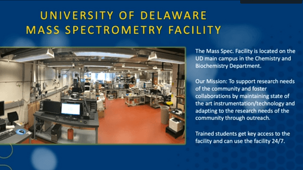 UD Mass Spectrometry Core Facility