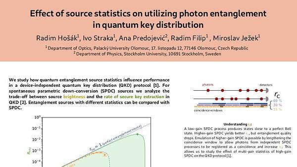 Effect of source statistics on utilizing photon entanglement in quantum key distribution
