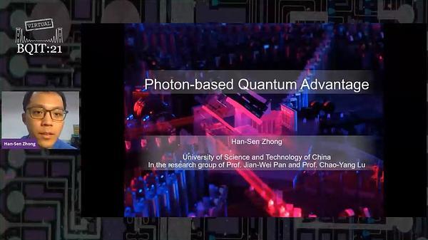 Photon-based quantum advantage