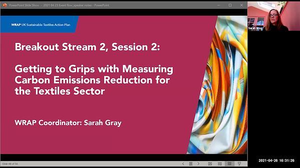 Getting to Grips with Scope 3” for Fashion and Textiles Businesses How to Measure Success: …. (carbon / GHG reductions)