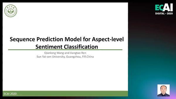 Sequence Prediction Model for Aspect-level Sentiment Classification