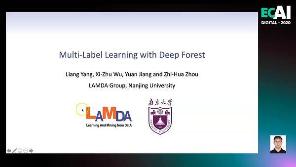 Multi-Label Learning with Deep Forest