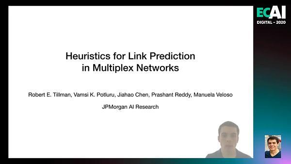 Heuristics for Link Prediction in Multiplex Networks