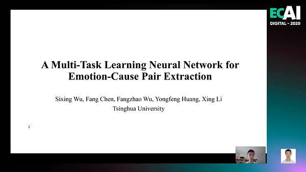 A Multi-Task Learning Neural Network for Emotion-Cause Pair Extraction