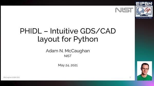 HIDL: Intuitive GDS layout and CAD geometry creation for Python