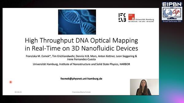 High Throughput DNA Optical Mapping in Real-Time on 3D Nanofluidic Devices