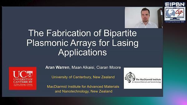 The Fabrication of Bipartite Plasmonic Arrays for Lasing Applications