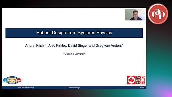 Robust Design from Systems Physics