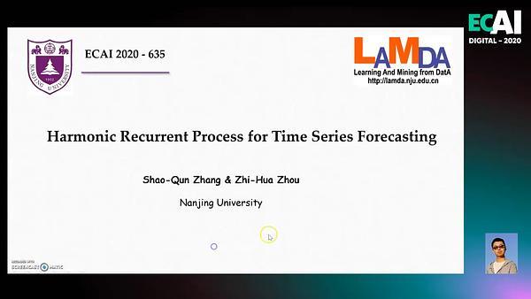 Harmonic Recurrent Process for Time Series Forecasting