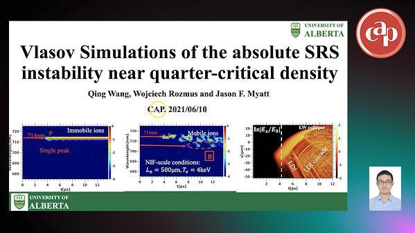 Nonlinear development of absolute SRS in ignition-scale direct-drive coronal plasmas