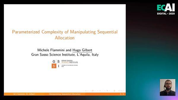 Parameterized Complexity of Manipulating Sequential Allocation