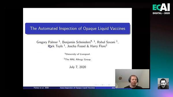 The Automated Inspection of Opaque Liquid Vaccines
