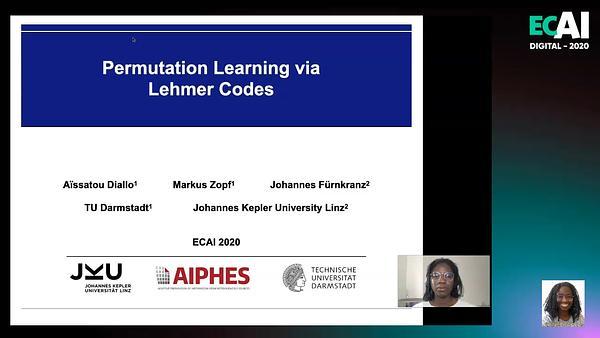 Permutation Learning via Lehmer Codes