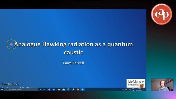 Hawking radiation as a quantum caustic
