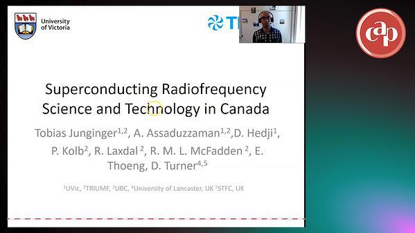 Superconducting Radiofrequency Science and Technology in Canada
