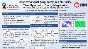 Unconventional singularity in anti-parity-time symmetric cavity magnonics