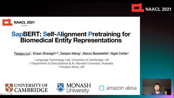 Self-Alignment Pretraining for Biomedical Entity Representations