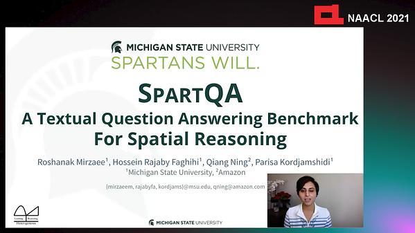 SPARTQA: A Textual Question Answering Benchmark for Spatial Reasoning