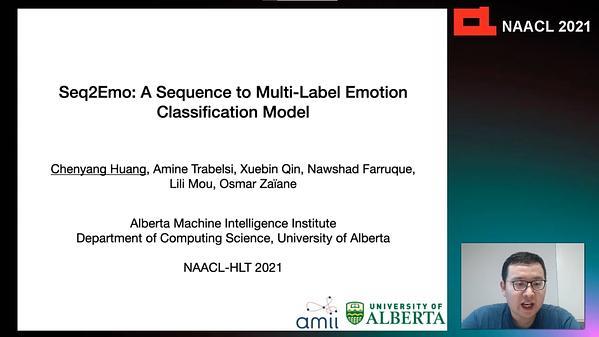 Seq2Emo: A Sequence to Multi-Label Emotion Classification Model