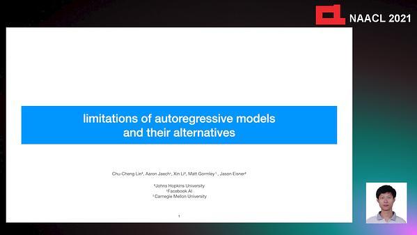 Limitations of Autoregressive Models and Their Alternatives