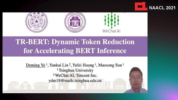 TR-BERT: Dynamic Token Reduction for Accelerating BERT Inference