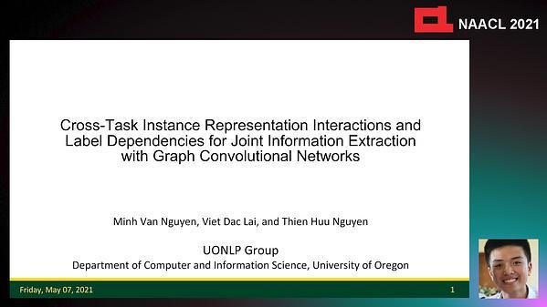 Cross-Task Instance Representation Interactions and Label Dependencies for Joint Information Extraction with Graph Convolutional Networks