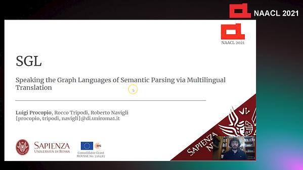 SGL: Speaking the Graph Languages of Semantic Parsing via Multilingual Translation
