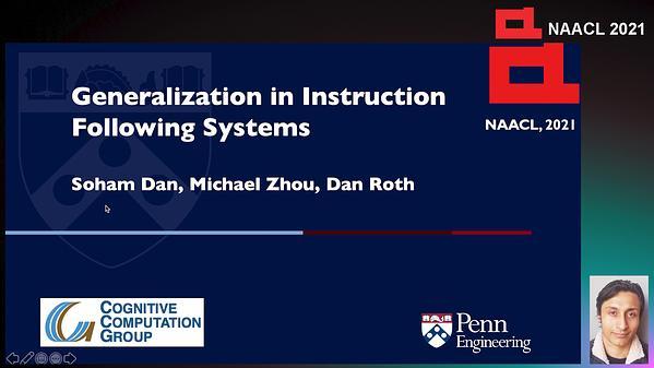 Generalization in Instruction Following Systems