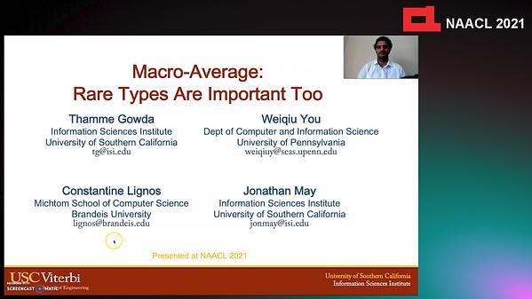 Macro-Average: Rare Types Are Important Too
