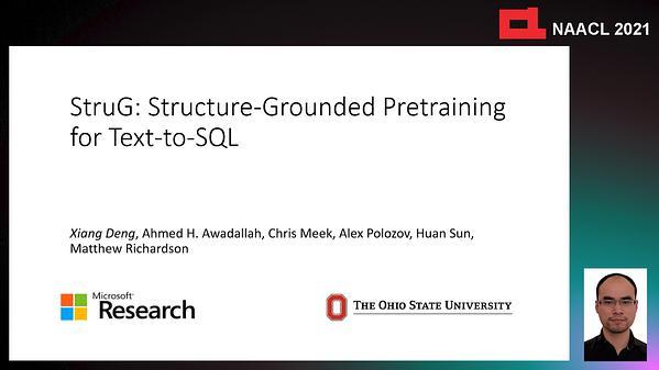 Structure-Grounded Pretraining for Text-to-SQL