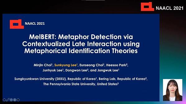 MelBERT: Metaphor Detection via Contextualized Late Interaction using Metaphorical Identification Theories