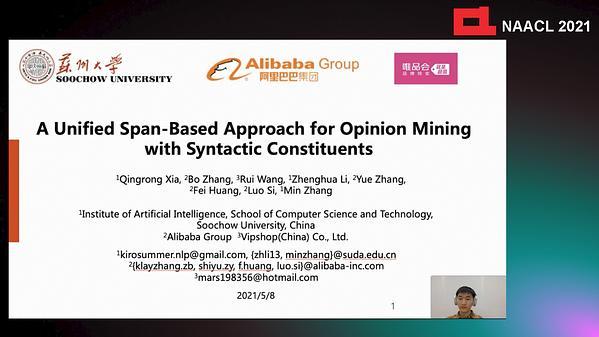A Unified Span-Based Approach for Opinion Mining with Syntactic Constituents