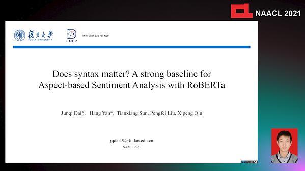 Does syntax matter? A strong baseline for Aspect-based Sentiment Analysis with RoBERTa