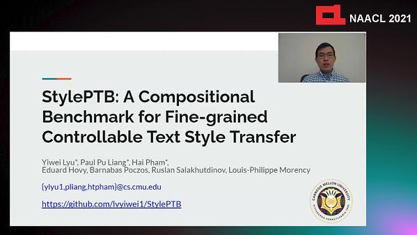 StylePTB: A Compositional Benchmark for Fine-grained Controllable Text Style Transfer