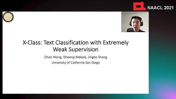 X-Class: Text Classification with Extremely Weak Supervision